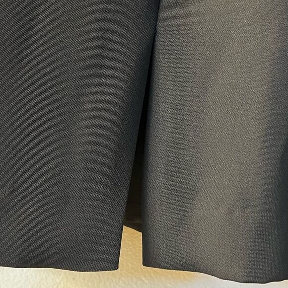 Hugo Buscati Little Black V-Neck Cocktail‎ Dress – Size 2P - Picture 4 of 11